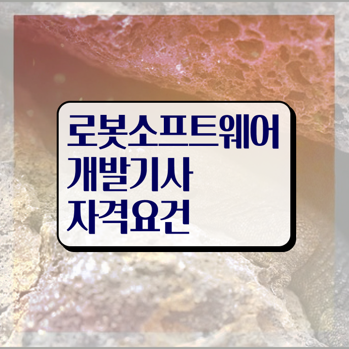 로봇소프트웨어개발기사 필기문제 로봇소프트웨어개발기사 시험자격 온라인 수업으로 1학기 만에 성공한 방법