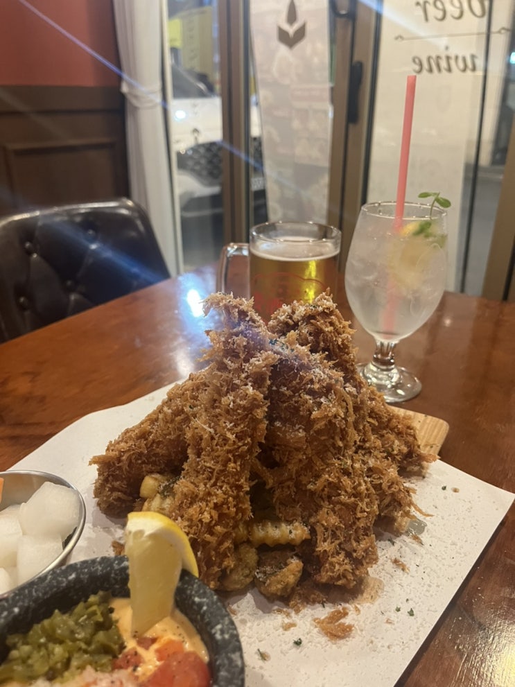  밀회관 상인역점 솔직 리뷰_ 친구랑 치맥, 하이볼 마시고 왔어요 :)