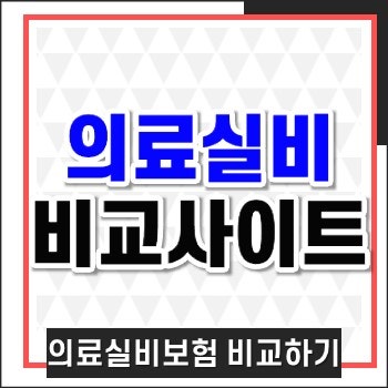 실제의료비보험비교사이트 쉽게 찾는 방법