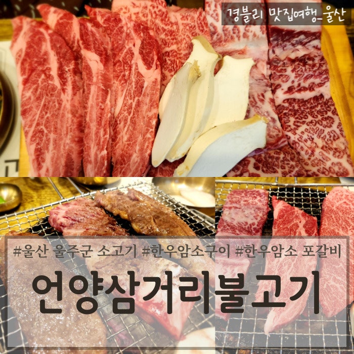 울산 울주군 현지인찐맛집 소고기맛집 가족외식장소추천 '언양삼거리불고기'