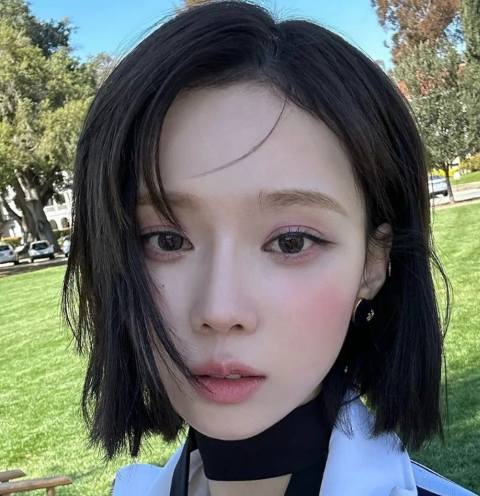  머리숱 없는 여자 단발 헤어 스타일 펌 종류