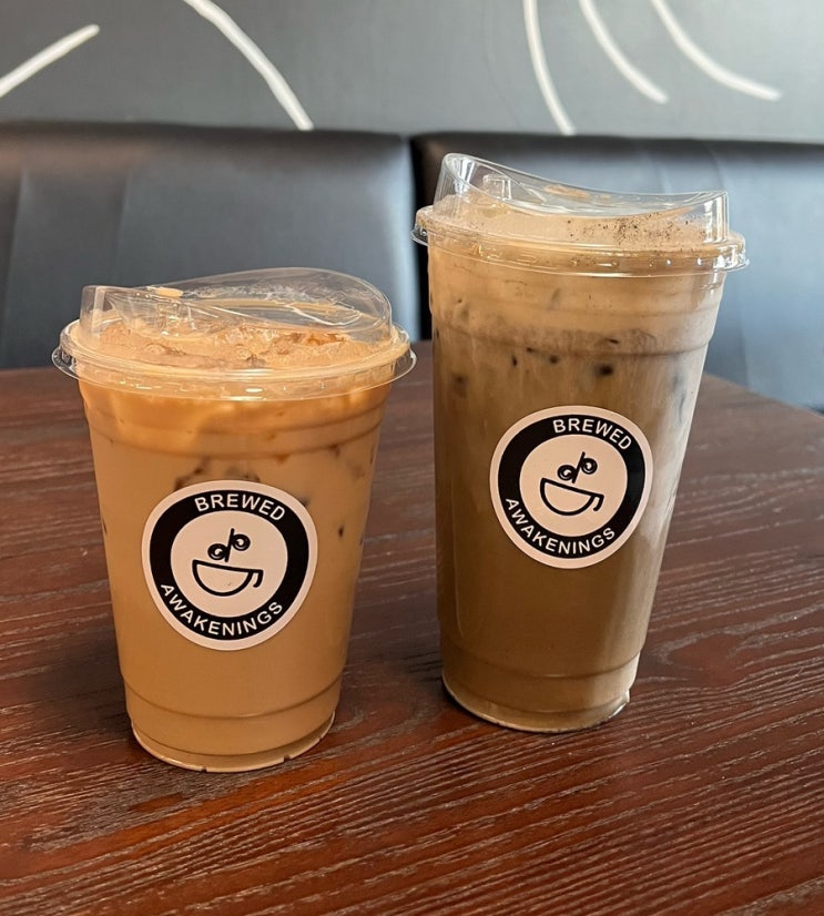  괌 로컬 카페 추천 / brewed awakenings / 메뉴판