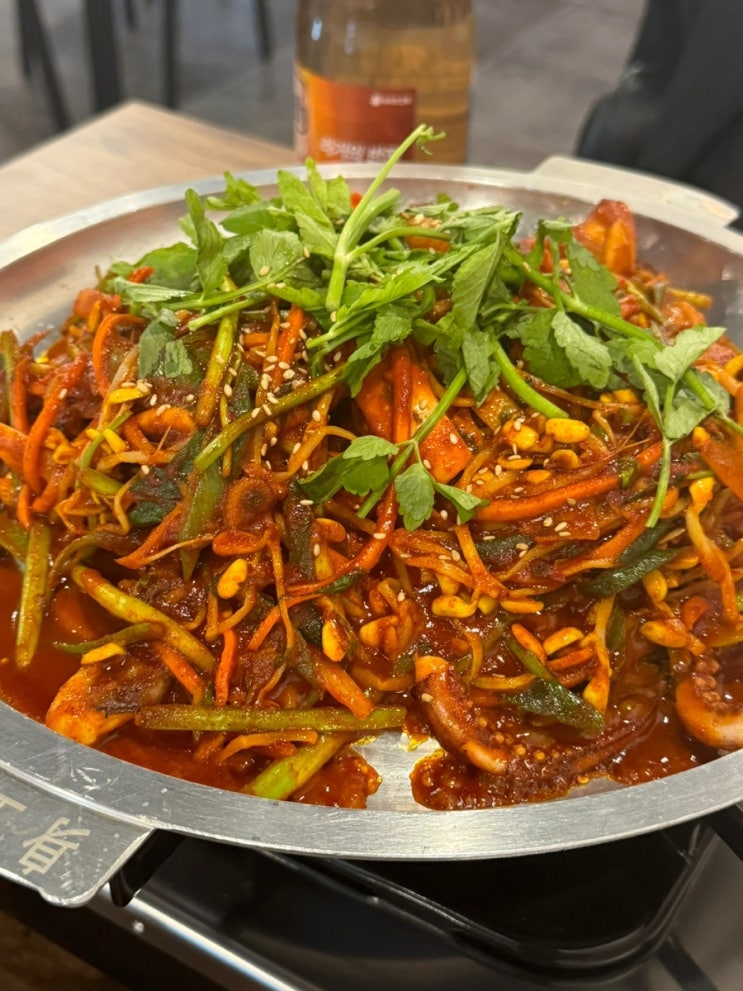 [익산맛집] 영등동 매콤한 감칠맛 오징어볶음 맛집, 오징어랑