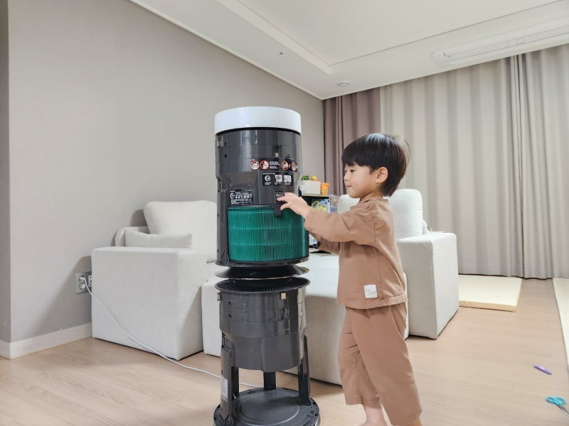 LG 퓨리케어 공기청정기 필터교체주기 및 필터 잔여량 확인방법 LG thinQ