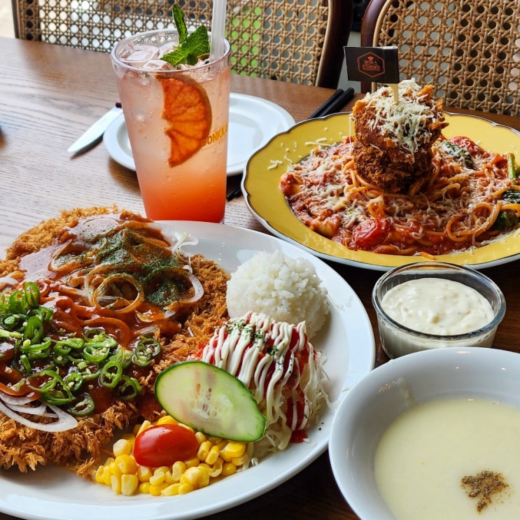  광주 진월동 맛집 돈까스만드는남자 점심 후기