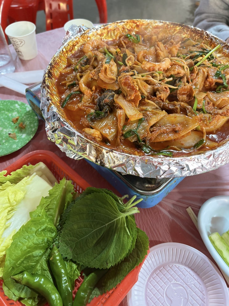  [여수서시장포차] 여수해물삼합맛집 여수 교동포차 26번