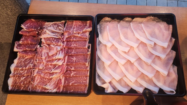  후지산 가와구치코 가성비 료칸 아시와다 호텔 (2) 샤브샤브 무한리필 석식, 조식