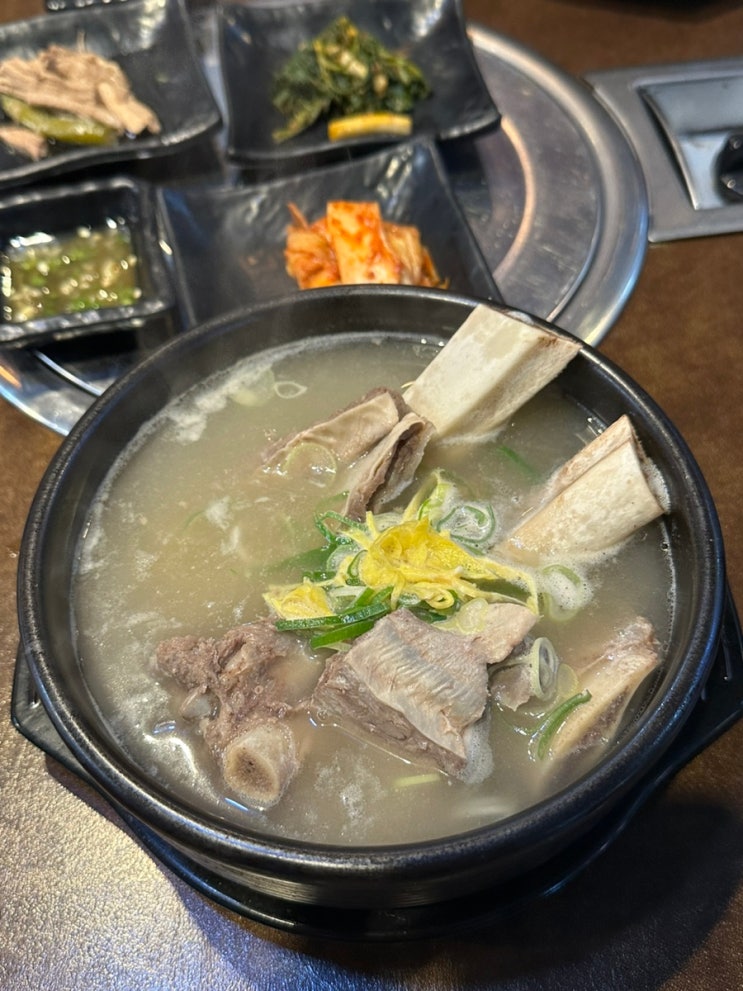  진주 갈비탕 맛집: 진주 세명축산식당 갈비탕 예약필수(내돈내산)