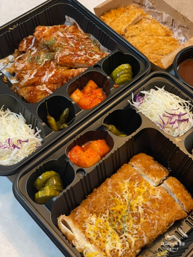  천안 시청 맛집 점심 메뉴 쑝쑝돈까스 내돈내산 배달 후기