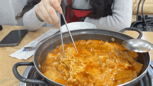  부산 영도 흰여울문화마을 맛집 도날드 떡볶이 즉석떡볶이와 뻥크림 주차