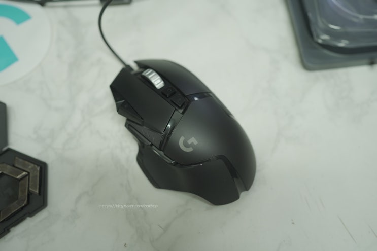  로지텍 게이밍 마우스 G502 HERO 유선 후기