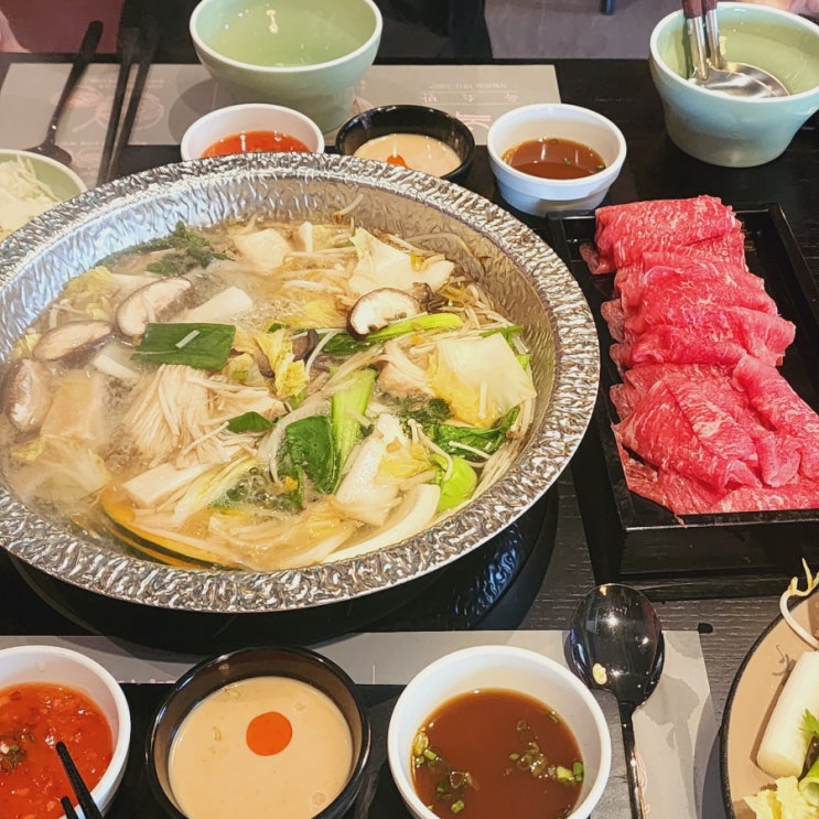  가양동 샤브샤브 맛집 옥소반 가양점