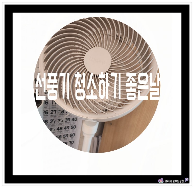 서큘레이터 찐후기 청소꿀팁 루메나 그란데