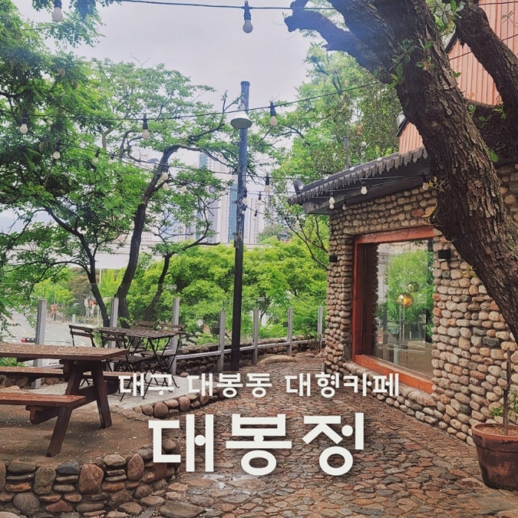  대구 대봉동 대형카페 숲속뷰 분위기 베이커리카페 대봉정