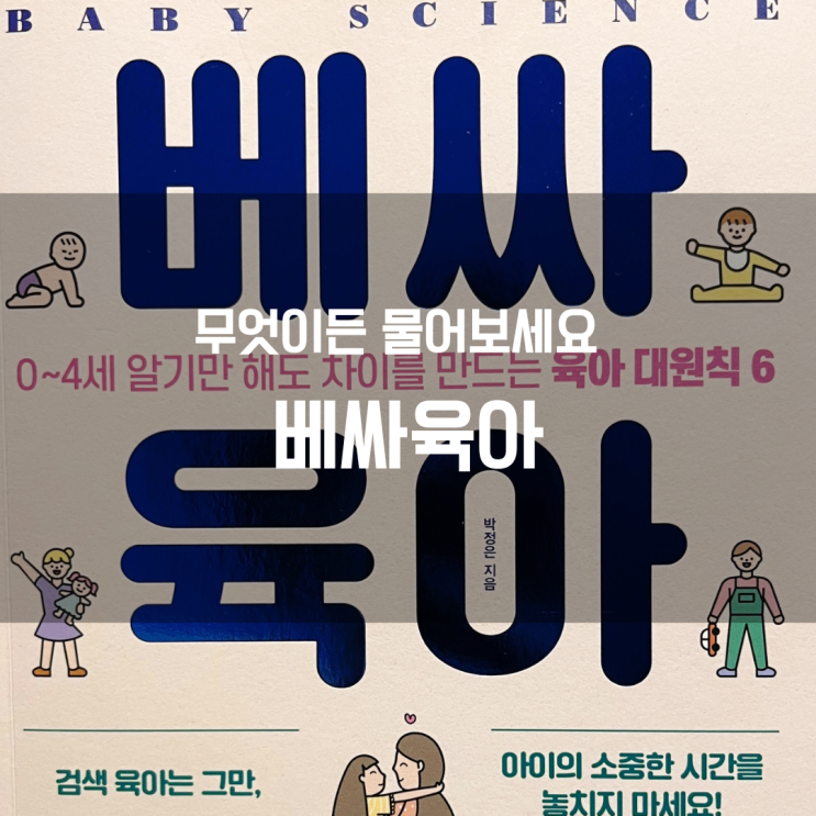  J를 위한 육아책, 베싸육아, 0-4세 알기만 해도 차이를 만드는 육아 대원칙 6