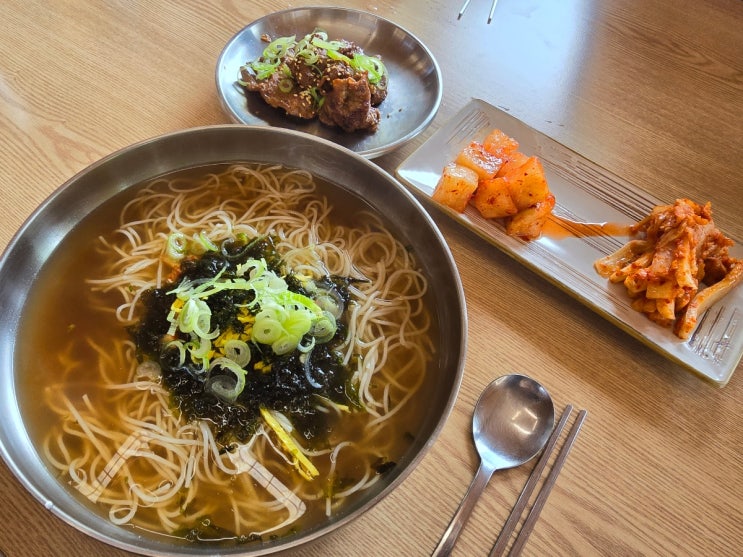 양평 용문면 국수 맛집, '국수명가마루'