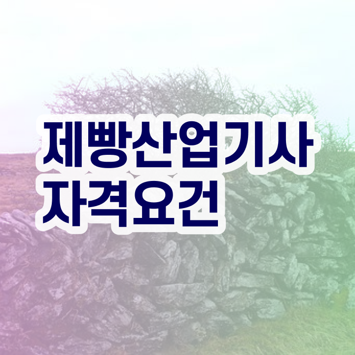  제빵산업기사 필기 준비물 제빵산업기사 자격요건 집에서 온라인으로 빠르게 성공한 방법