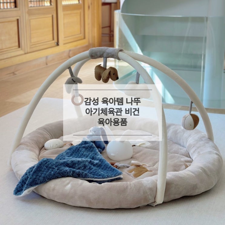  감성 육아템 나뚜 아기체육관 비건 육아용품