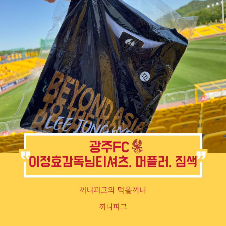 <b>광주FC</b> MD 상품 : <b>이정효 감독</b> PICK 티셔츠, 2024 공식 니트... 