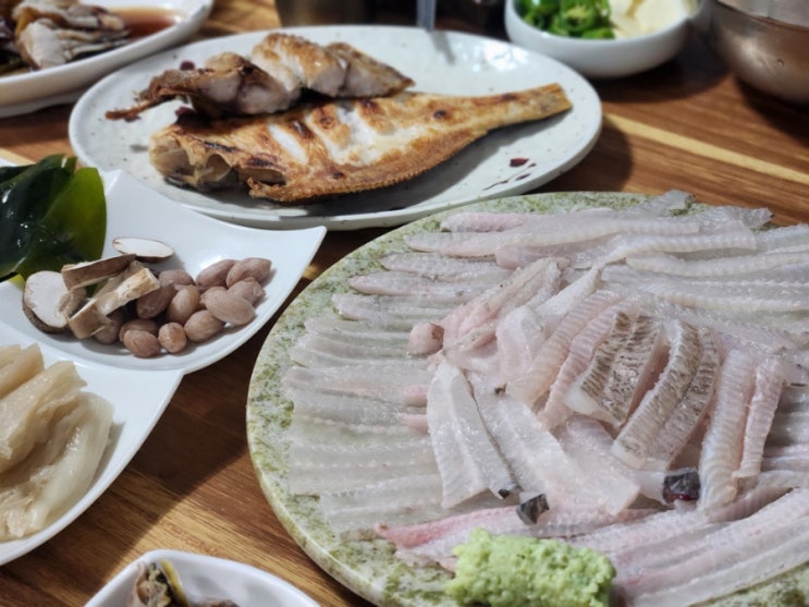  대구 죽전동 횟집 자연산회 자연산 이시가리 맛집
