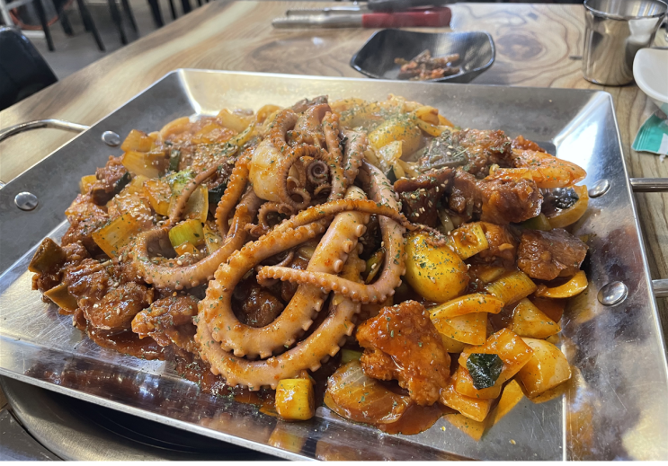  (구미/문성) 해물 갈비찜 맛집 돼지랑 한우 문성 들성지 맛집