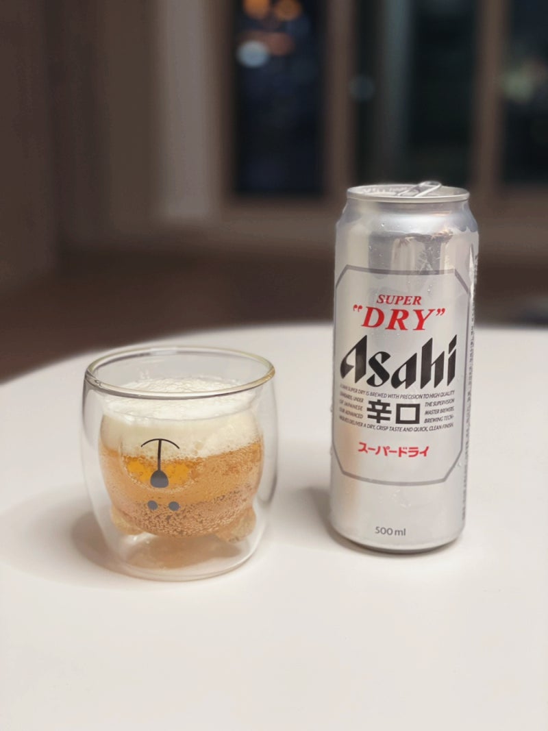 아사히 슈퍼드라이 캔 편의점 가격 칼로리 도수