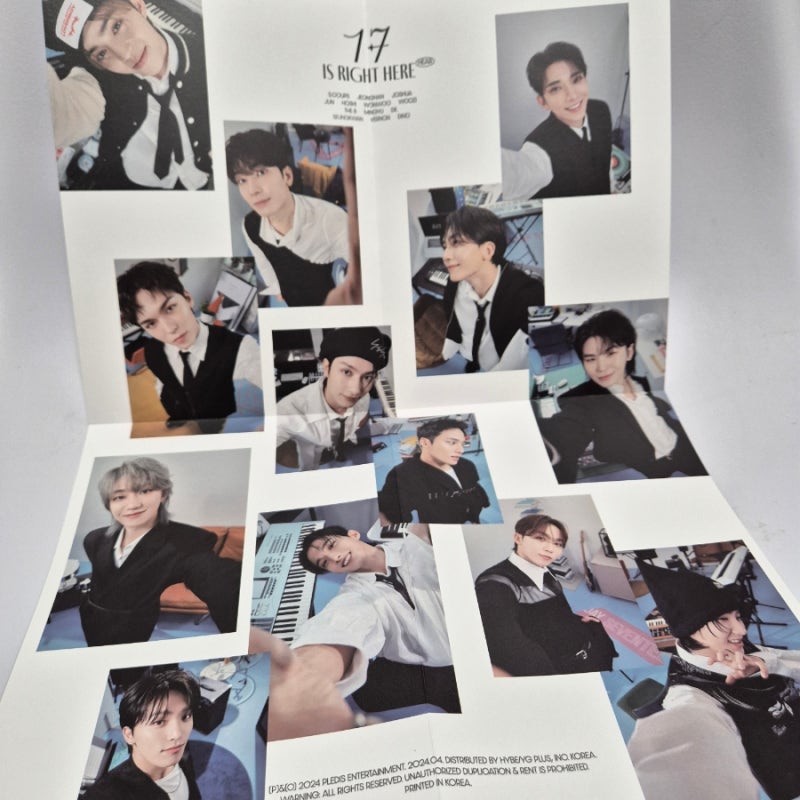 Dopamine-Boosting SEVENTEEN Best Album '17 IS RIGHT HERE' Album Unboxing Review (Weverse Pre-order Benefit)
