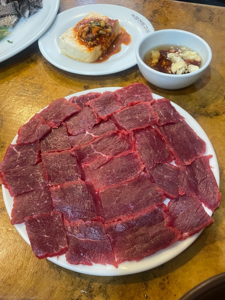  대구 뭉티기 맛집 녹양 향촌점 주말 토요일도 먹을 수 있어요