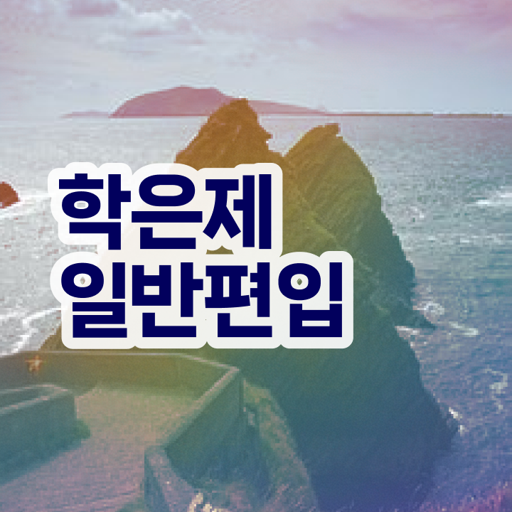  , 학은제 플래너 가 옆에 있어서 원하던 편입에 성공했어요.