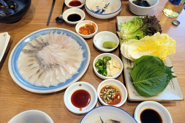  대구 수성구 횟집 범어동 포항참가자미