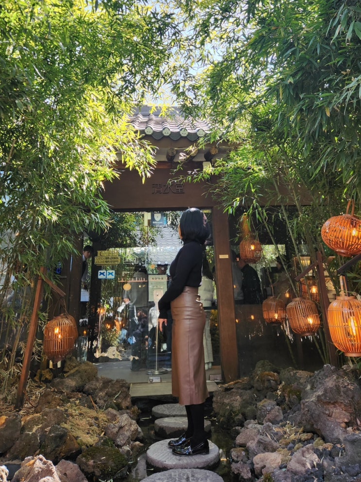  익선동 한옥거리 카페 청수당 베이커리 엄마랑 종로 가볼만한곳
