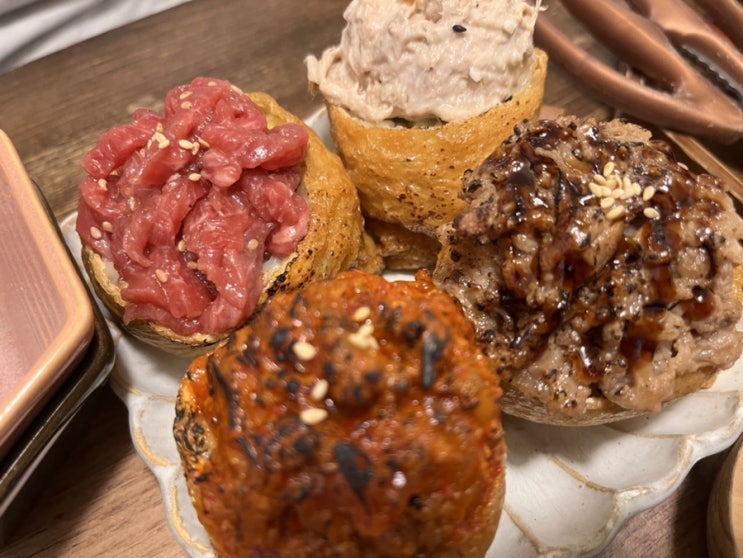  대전시청 맛집 키츠네유부 유부만세트와 A세트 먹은 후기