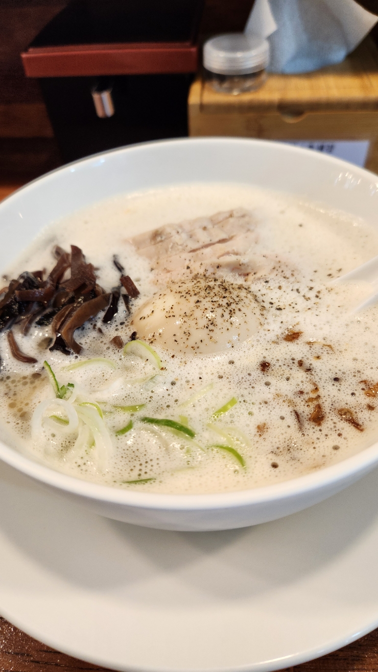  강남역 무료 면 리필 오레노 라멘 혼밥 후기