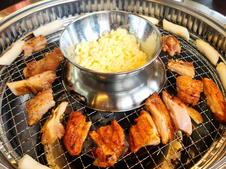  가평 자라섬 근처 맛집 온정리 숯불닭갈비 금강막국수 가평점 점심 후기