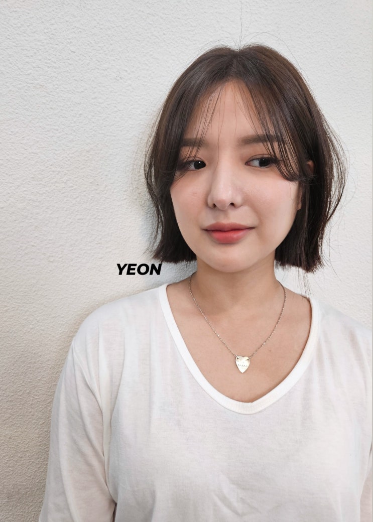  여름 추천 청량감 물씬 헤어 단발태슬 연디자이너