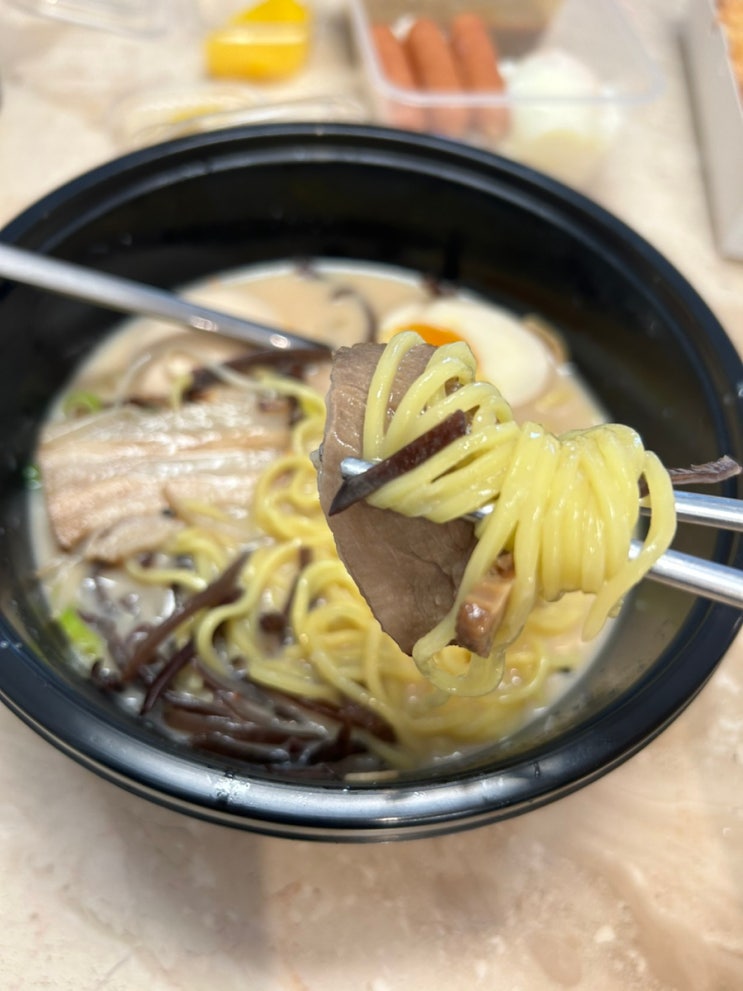  이찌방라멘 방이점 미소라멘이 맛있었던집 (돈코츠라멘) 점심 추천!