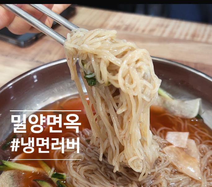  밀양 맛집 매콤한 함흥냉면 개운한 평양냉면 밀양면옥