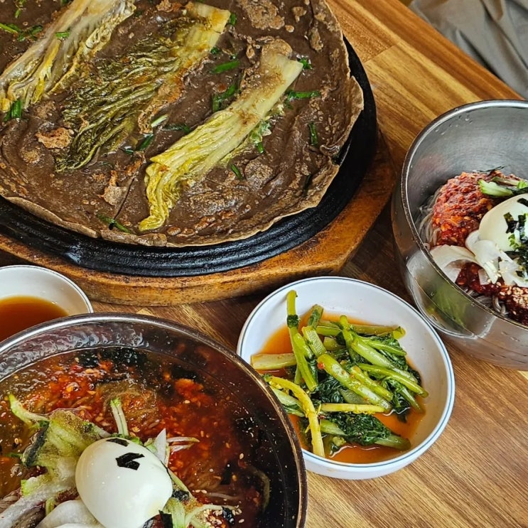  서울 상계역 : 불암산 등산 필수 코스 메밀 맛집 "봉평 메밀막국수"