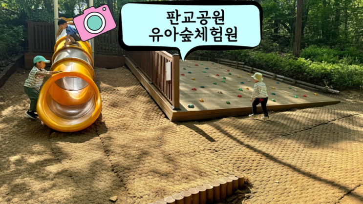  분당 판교 아이와 가볼 만한 곳 판교공원 유아숲 체험원