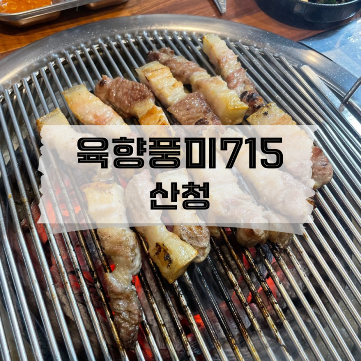  [경남/산청]산청 생초 국제조각공원 근처 뽕잎 흑돼지 찐 맛집 육향풍미715