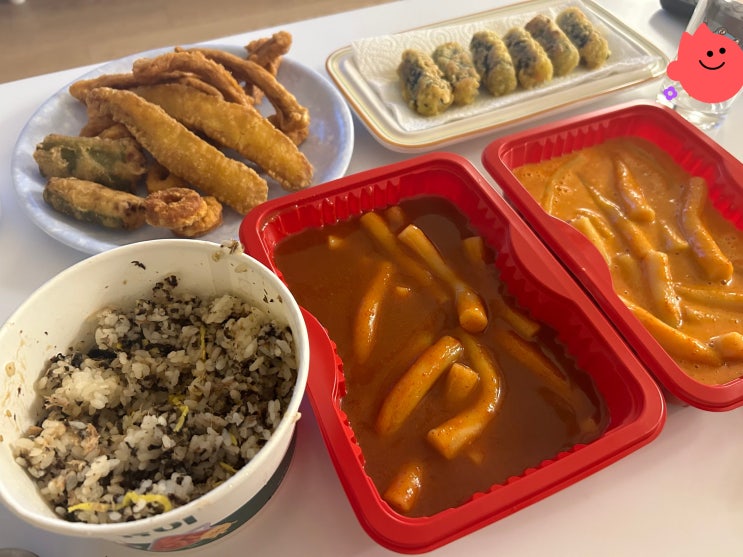  서울시 동대문구 답십리로 신전떡볶이 장안점(신전떡볶이, 로제떡볶이, 튀김오뎅, 오징어튀김, 치킨링, 한입고추튀김, 참치마요컵밥)