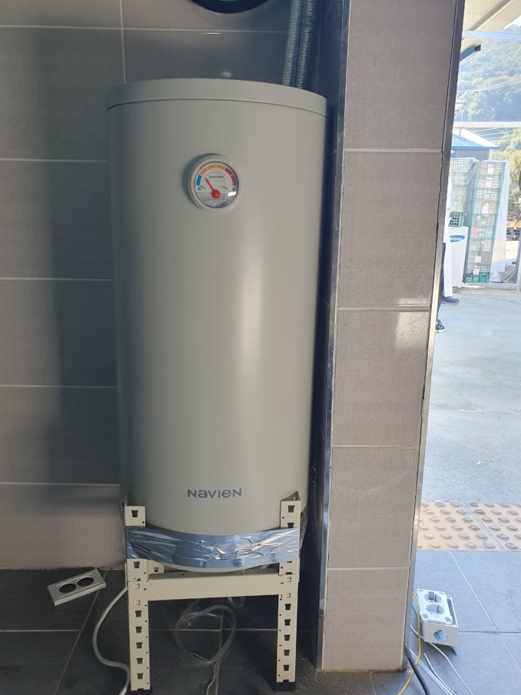  밀양 초등면 떡  공장 50리터 ️️️전기온수기 설치. ️️️ 010 8209 9252