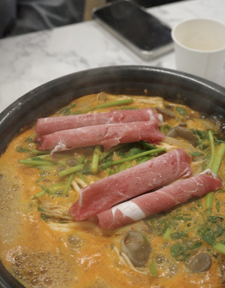  왕십리 맛집 등촌샤브칼국수 왕십리점
