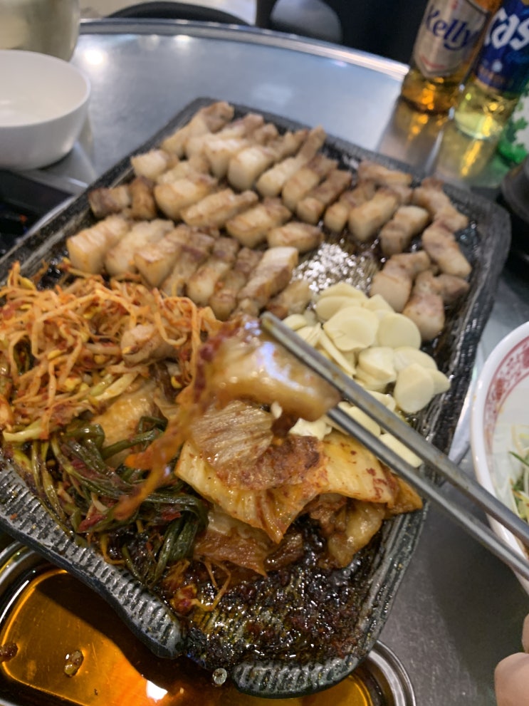  [광주/첨단 맛집] 태백김치삼겹살 첨단점에서 삼겹살