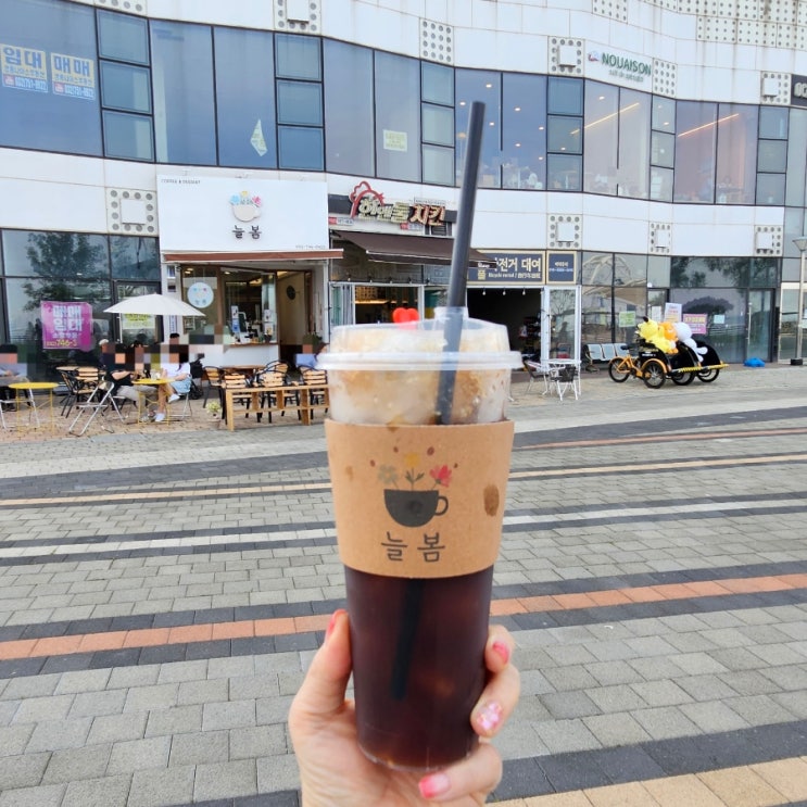  영종도 카페 늘봄 오션솔레뷰 호텔 1층
