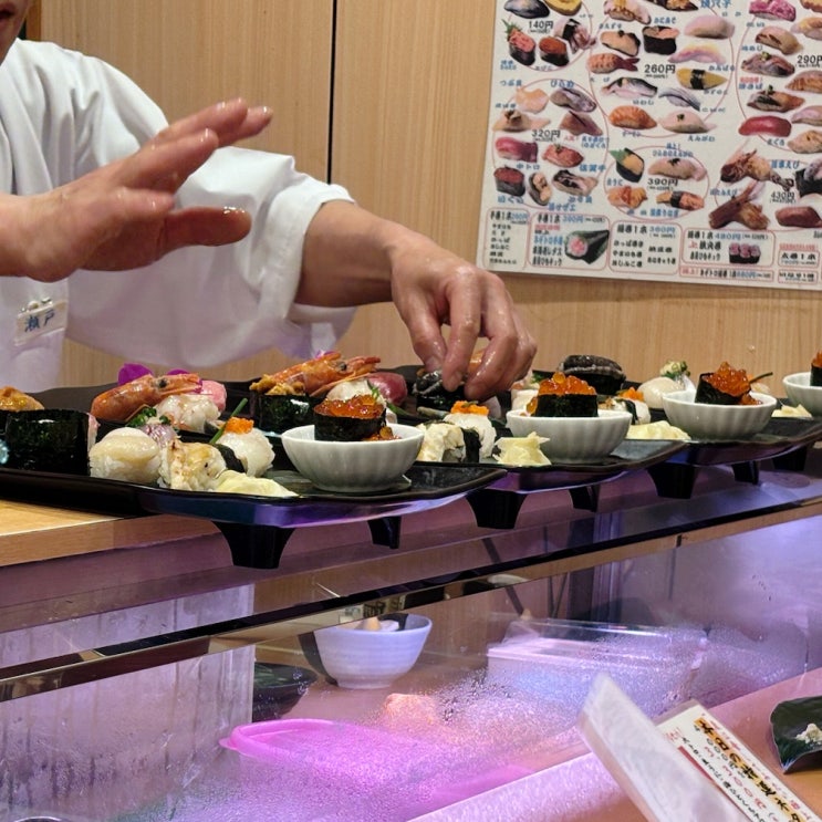  후쿠오카 텐진 현지 맛집 추천 : 효탄 스시 본점 셰프 초이스 세트 후기 (Only Cash)