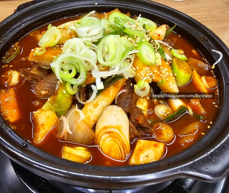  부산 서면 롯데백화점 물비빔 갈비찜 맛집 함경면옥