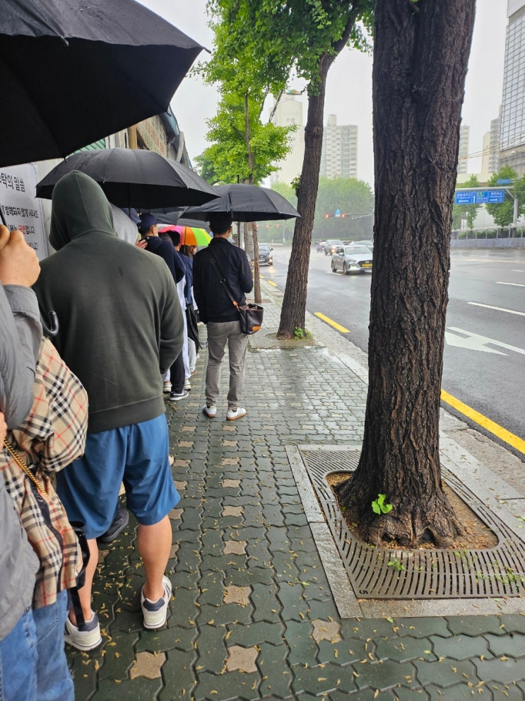  코끼리베이글 영등포 본점 공휴일 오픈런해도 베이글은 어디에?
