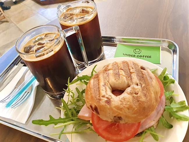  [부산 카페] 언더커피 / 빵츄츄 또또 간 카페 ㅣ 부산스페셜티커피맛집, 베이글 맛집 광안리 카페 소금 빵뿐만 아니라 베이글 샌드위치까지 맛있는 남천동카페