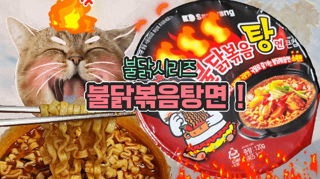  불닭시리즈 국물라면 불닭볶음탕 컵라면